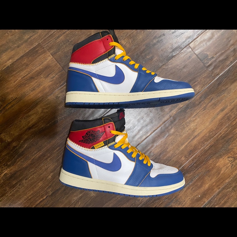 Air Jordan Retro 1 LA Unions Storm Blue